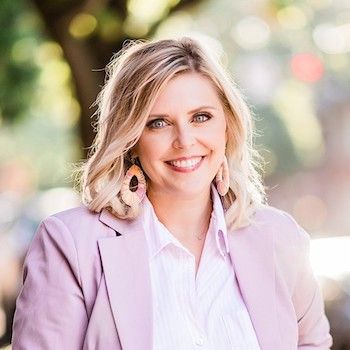 Krista Demcher - Business coach specializing in mindset + messaging skills to build sales and storytelling strategy Photo of Krista Demcher